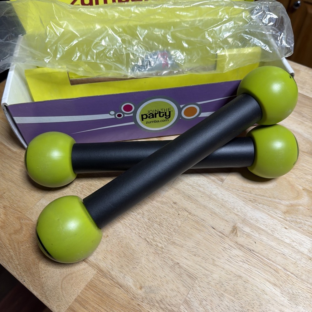 Zumba Toning Sticks Fitness Exercise Dance Workout Strength Training 1 LB Weight
